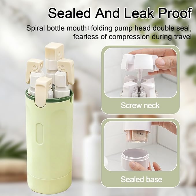 4 in 1 Leakproof Travel Dispenser