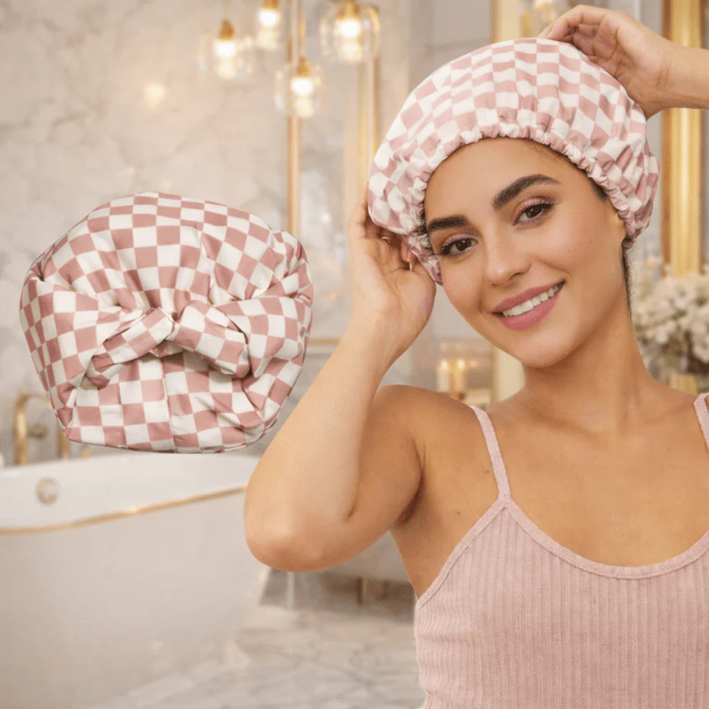 Premium Waterproof Shower Cap